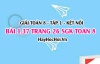 Bài 1.37 SGK Toán 8 tập 1 Kết nối tri thức